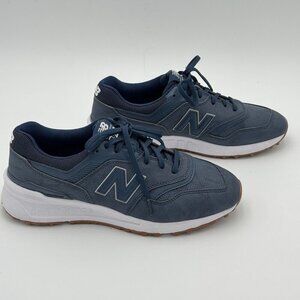 New Balance 997G Mens Golf Shoes Navy Blue Lace Up Sneakers NBG997NV Wide 9.5 2E